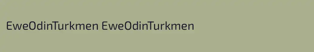EweOdinTurkmen EweOdinTurkmen